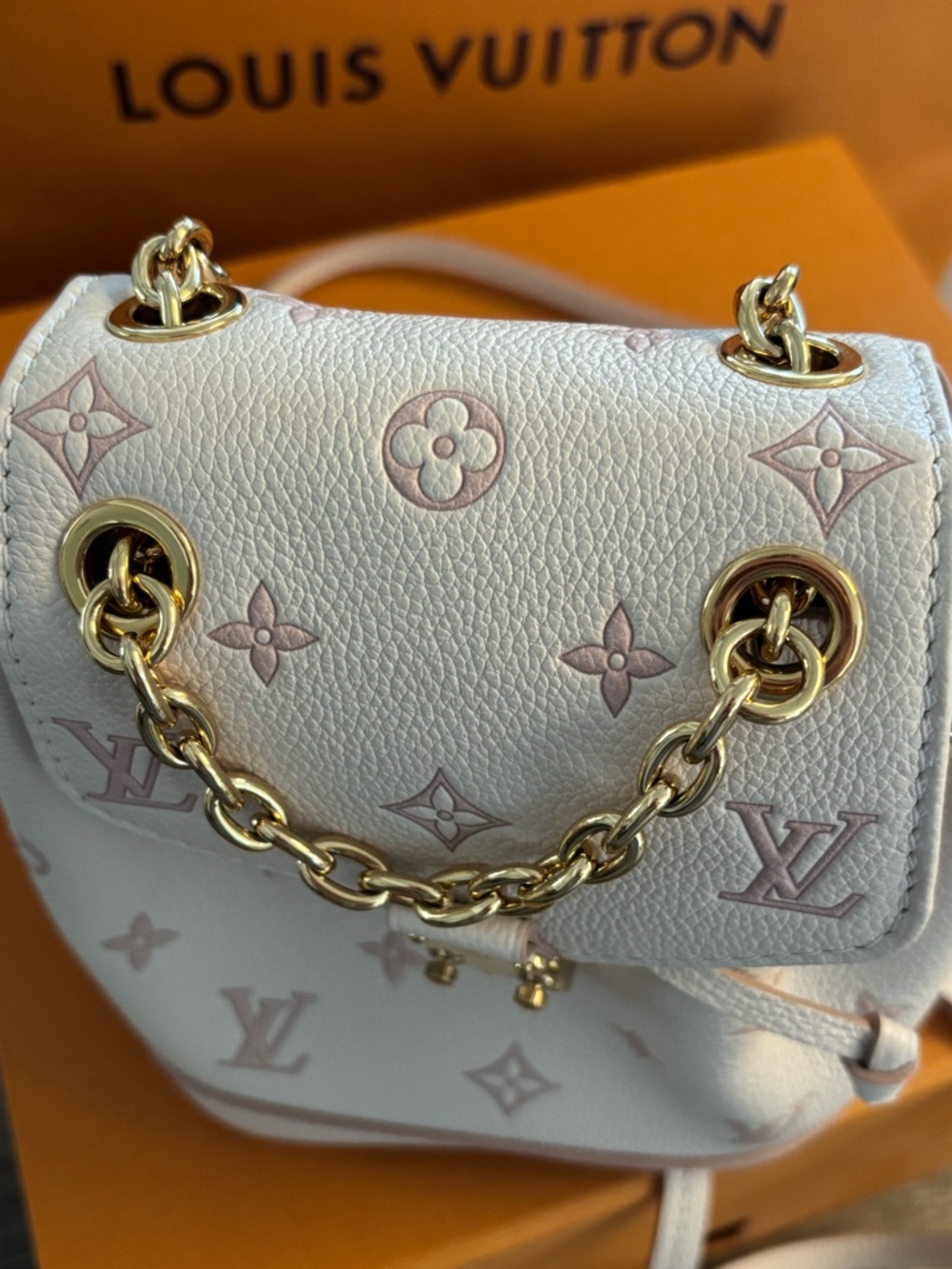 Louis Vuitton Cream/Pink Nano Neo BPM backpack mini - Picture 12 of 16